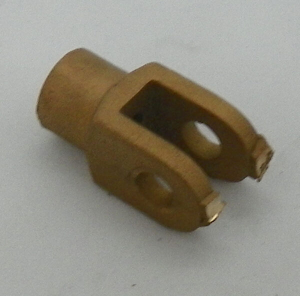 Clevis casting, Silicon Bronze, 1/4 pin, machining required