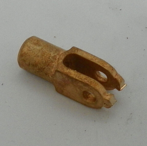 Clevis casting, Silicon Bronze, 3/16 pin, machining required