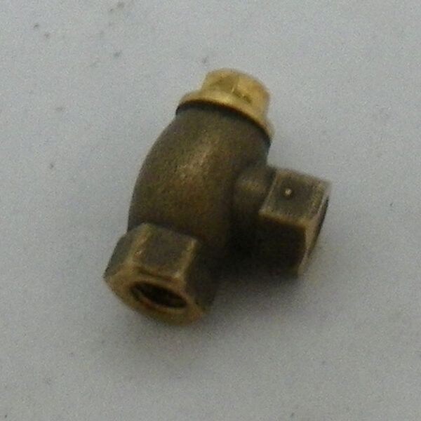 3/16-40 MTP Vert Check Valve