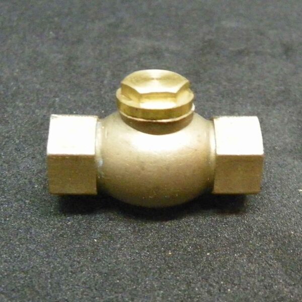 5/16-27 MTP Horizontal check valve